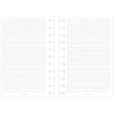 Repuesto cuadriculado para cuaderno sistema de discos A4 Do Decorline