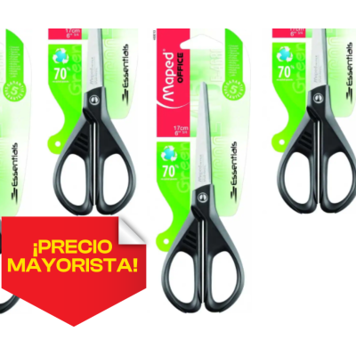 Tijera Essentials 17 cm Office Green Maped