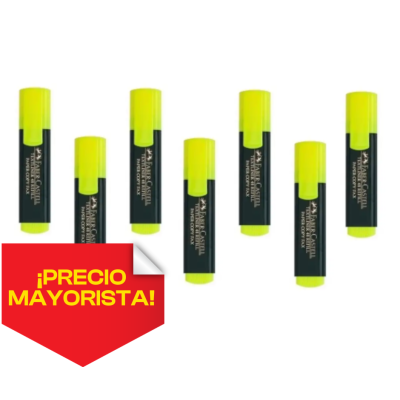 Resaltador Flúo Textliner 48 AMARILLO Faber-Castell