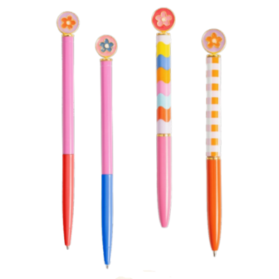 Boligrafo retractil Colorblock FW