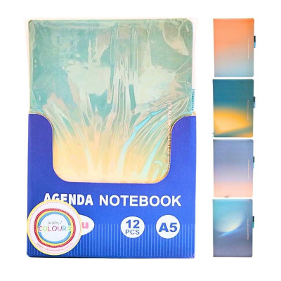 Libreta A5 degrade x80 hojas rayadas Colours