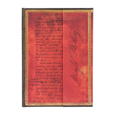 Cuaderno Mary Shelley, Frankenstein Midi-Rayado Paperblanks