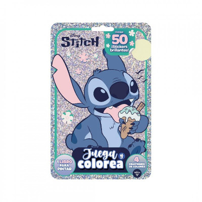 Juega y colorea Stitch flow pack Editorial Vértice
