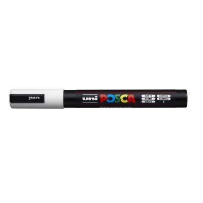 Marcador Posca PC-5M Blanco (1400) Uni