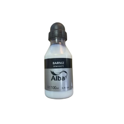 Barniz / Medium Semimate x100cc Accesorio para Acrílico Alba