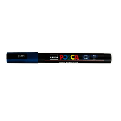 Marcador Posca PC-5M Azul marino Uni