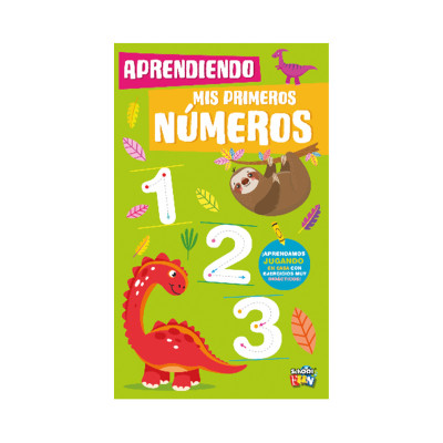 Libro Aprendiendo mis primeros números 17x28 cm x 24 paginas School Fun