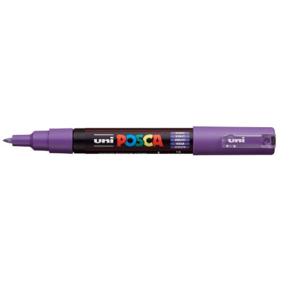 Marcador Fino 0.7 mm Posca Lavanda PC-1M punta cónica Uni