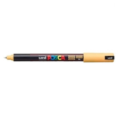 Marcador de Fibra 0.7 mm Posca Albaricoque PC-1MR punta tipo roller Uni