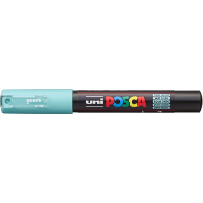 Marcador de Pintura Fino 1.5 mm Posca Verde agua PC-3M punta cónica Uni
