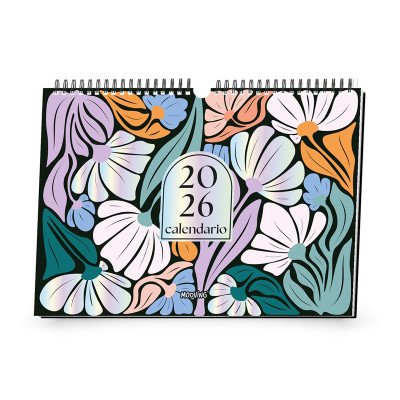 Calendario 35x25 cm Floral Mooving
