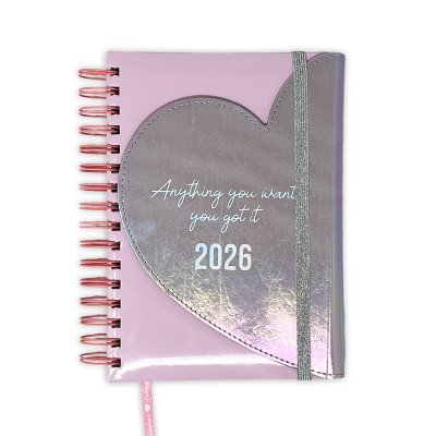 Agenda 2 Días x Página 15x21 cm Quitapesares con espiral Mooving
