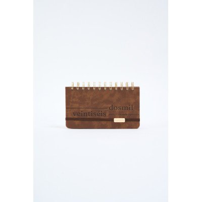 Agenda pocket Neo CHOCOLATE c/esp. FW