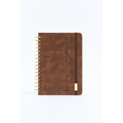 Agenda 15x21 cm diaria Neo CHOCOLATE c/esp. FW