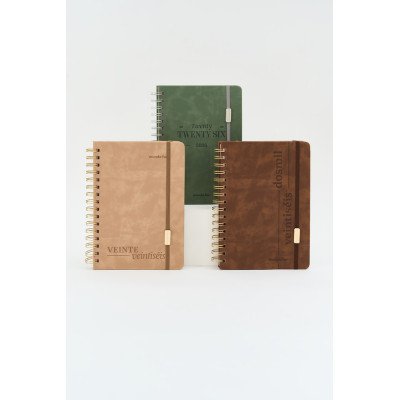 Agenda 15x21 cm semanal Neo con espiral FW