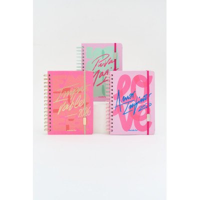 Agenda 15x21 cm diaria Inspire con espiral FW