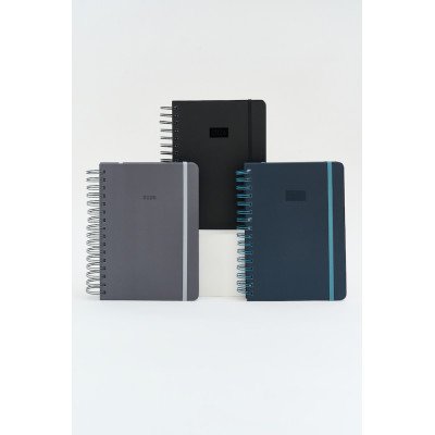 Agenda 15x21 cm diaria Bpack Simple con espiral FW