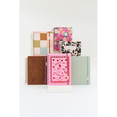 Agenda 15x21 cm semanal del docente con espiral FW