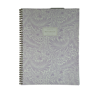 Cuaderno con espiral A4 tapa semi dura lila pastel rayado Do Decorline