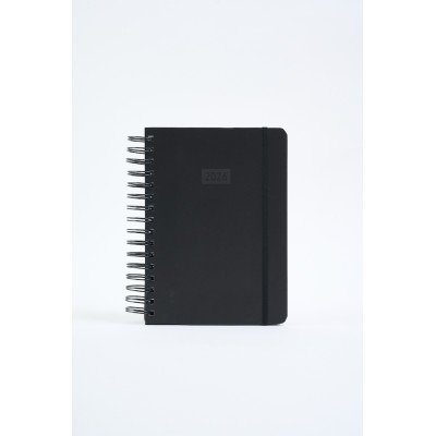Agenda 15x21 cm diaria Bpack Simple NEGRA c/esp. FW