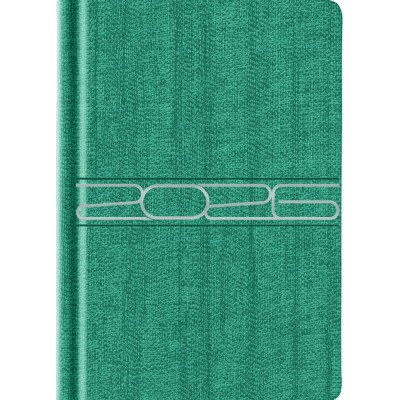Agenda cartera N°6 Diaria Corvara encuadernada aqua Talbot