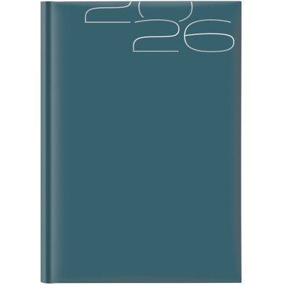 Agenda N°7 Positano Diaria verde petroleo encuadernada Talbot