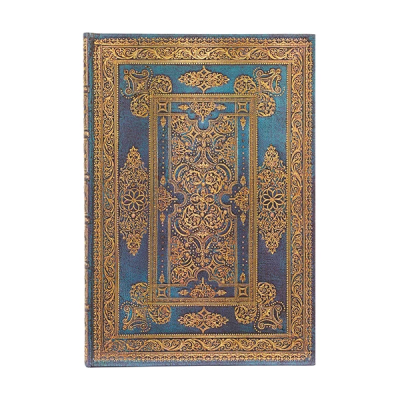 Cuaderno Lujo Azul Midi-Liso Paperblanks
