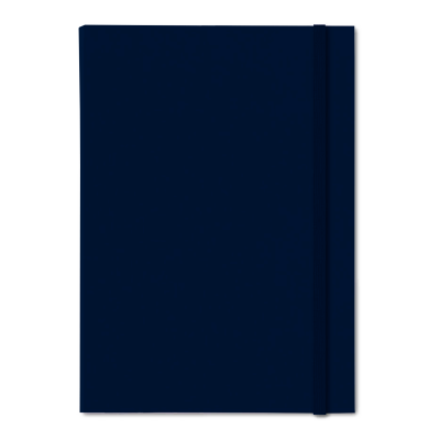 Cuaderno A4 tapa dura azul x96 hojas (rayadas+lisas+bullet+cuadric.) Talbot