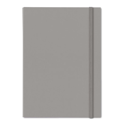 Cuaderno A4 tapa dura gris x96 hojas (rayadas+lisas+bullet+cuadric.) Talbot