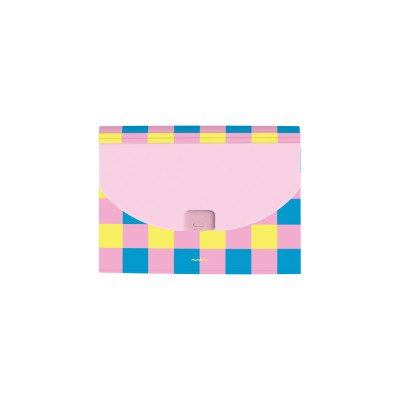 Clasificador A4 de 13 divisiones Cuadros pop 1 con botón Colorblock FW