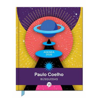 Agenda 17,5x 22,5 cm Semanal Coelho Búsquedas: Violeta encuadernada Editorial V&R