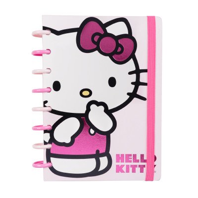 Cuaderno A5 Hello Kitty con sistema de discos Mooving Loop