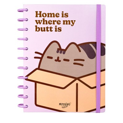 Cuaderno A5 Pusheen con sistema de discos Mooving Loop