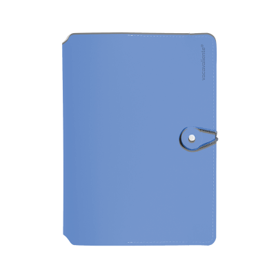 Agenda Classic button Lichen blue A5 diaria Vacavaliente