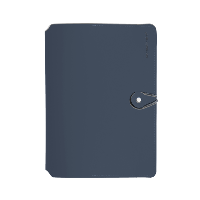 Agenda Classic button Azul Majolica A5 diaria Vacavaliente