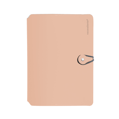 Agenda Classic button Rosa A5 diaria Vacavaliente