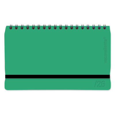 Agenda Plein air Verde Lotus pocket Vacavaliente