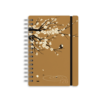 Agenda Studio Sakura curry A5 semanal Vacavaliente