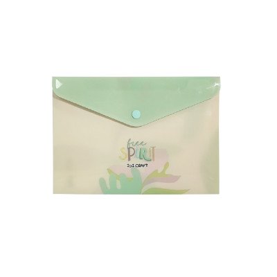 Sobre A5 plástico Spirit con botón Ibicraft