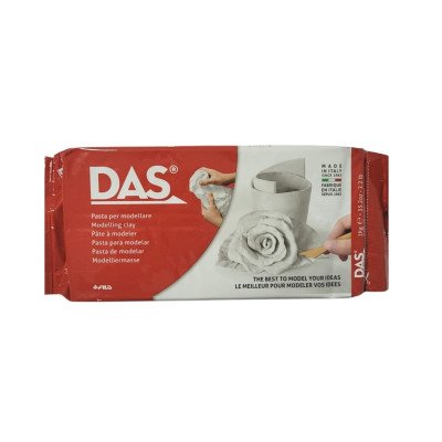 Pasta cerámica fría DAS color blanco x1 kg sin horno Fila Argentina