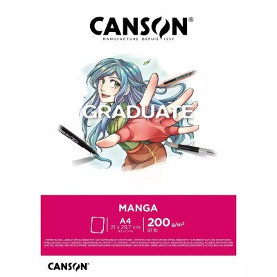 Album Book Graduate Manga A4 de 200 gramos x40 hojas Canson