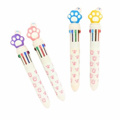 Bolígrafo 10 colores Huella Colours