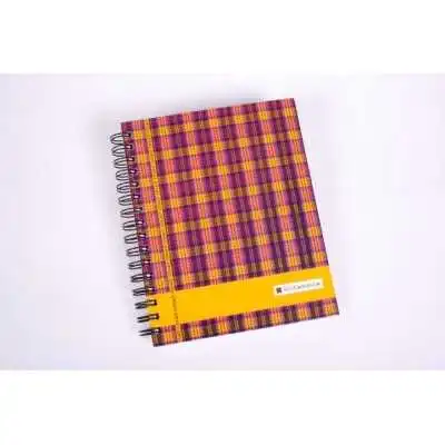 Cuaderno con esquela tapa dura Scottish x 120 hojas rayado Cita Kit