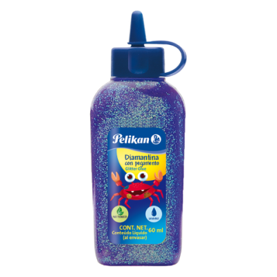 Adhesivo glitter x60 ml LILA Pelikan