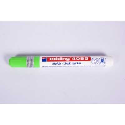 Marcador Tiza Liquida VERDE CLARO punta redonda 2-3 mm trazo medio Edding