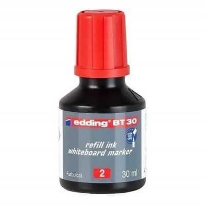 Tinta recarga para marcador pizarra BT-30 250/360 ROJO X30 ml Edding
