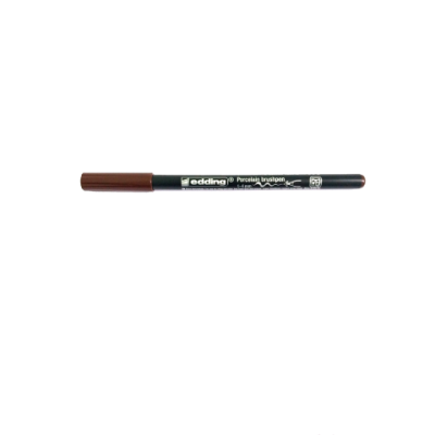 Marcador para Porcelana, Cerámica, Vidrio MARRON (07) apto horno Edding