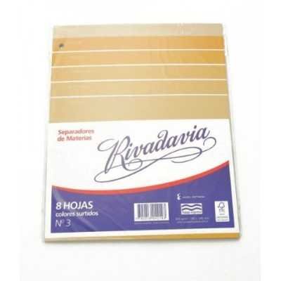 Separadores Nº 3 Rivadavia
