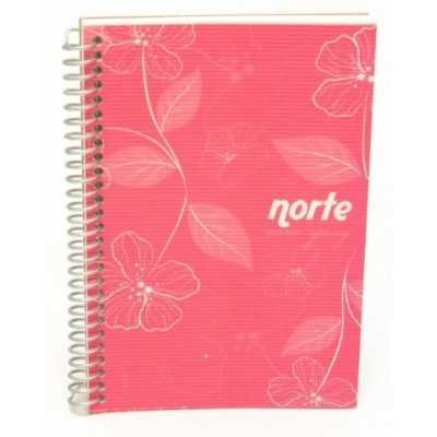 Libreta con espiral 14 x 9,5 cm rayada x 40 hojas Norte