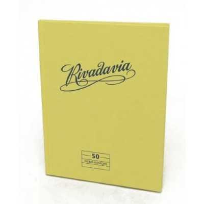 Cuaderno tapa de cartón x 50 hojas rayado Rivadavia